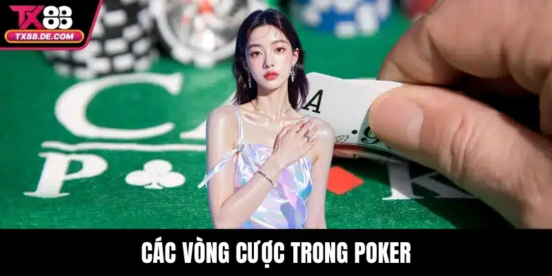 Các vòng cược trong Poker