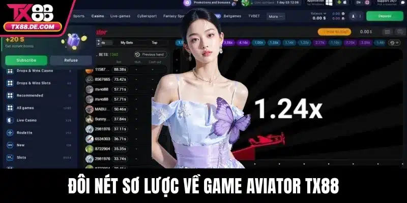 Đôi nét sơ lược về game aviator TX88