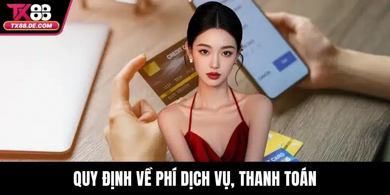 Quy định về phí dịch vụ, thanh toán